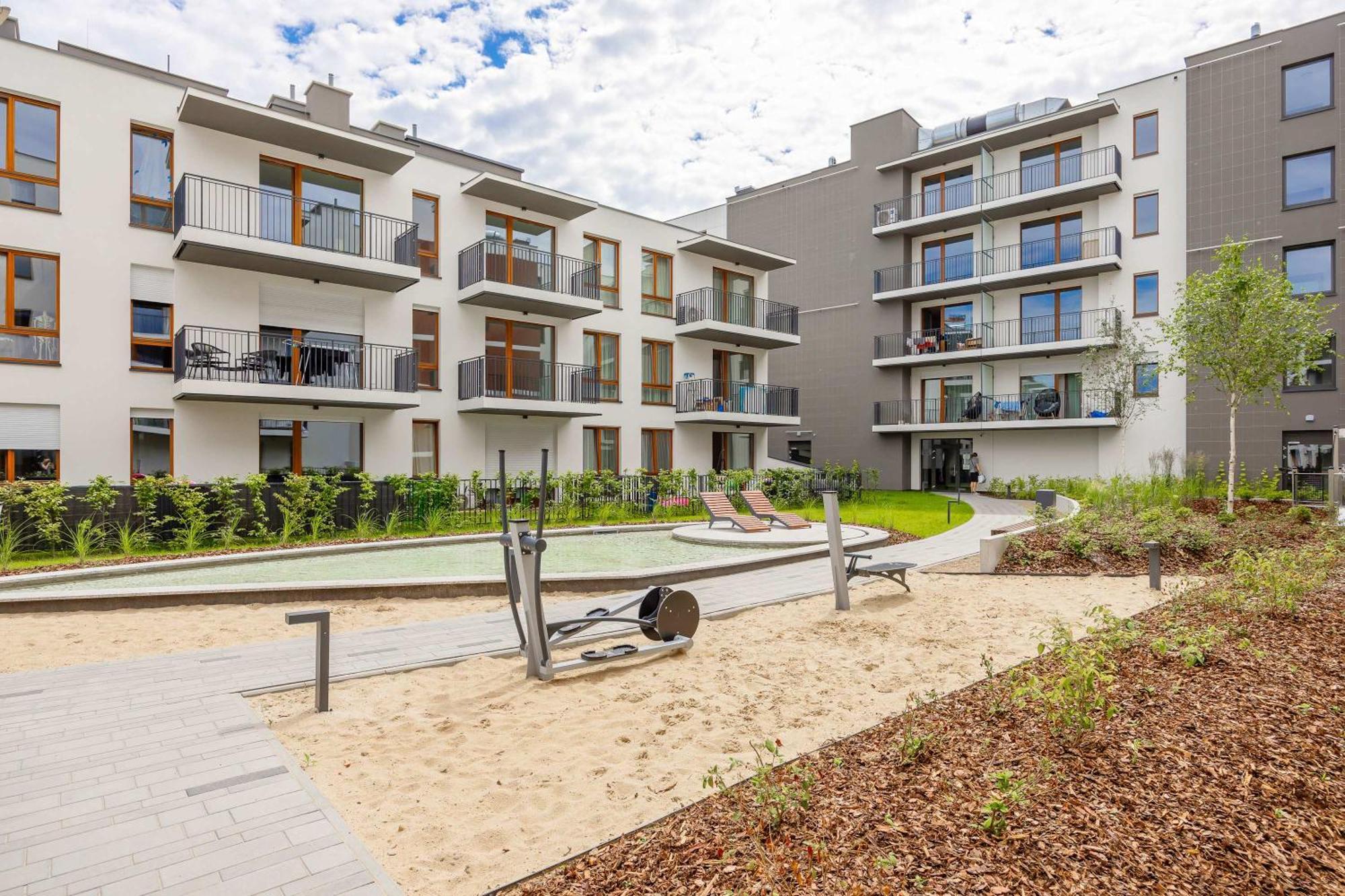 Apartment Sarmacka Wilanow With Parking, Sauna & Gym By Noclegi Renters Варшава Экстерьер фото