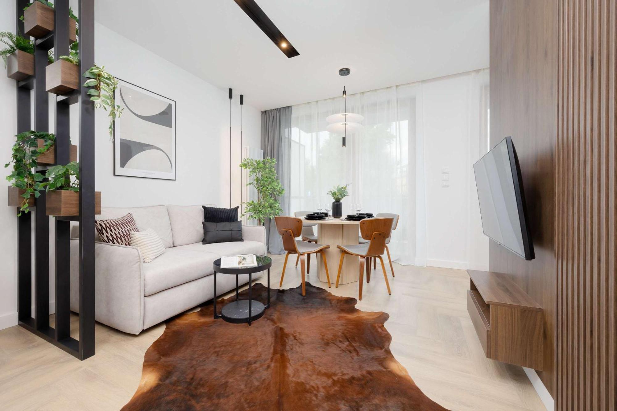 Apartment Sarmacka Wilanow With Parking, Sauna & Gym By Noclegi Renters Варшава Экстерьер фото
